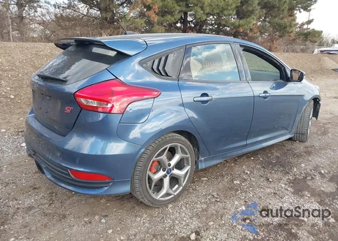 2018 Ford Focus St из США, поврежденный, VIN 1FADP3L96JL239583